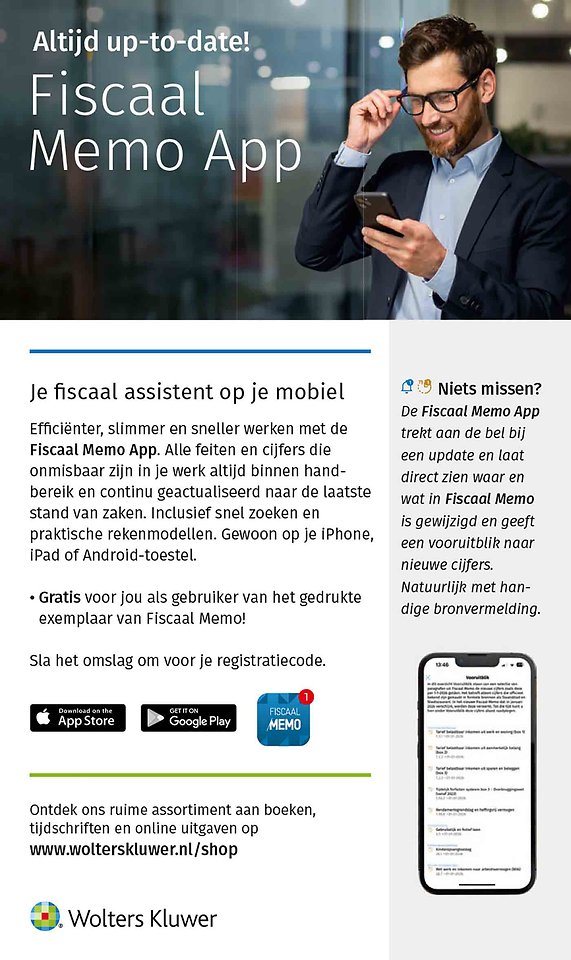 Fiscaal Memo januari 2026