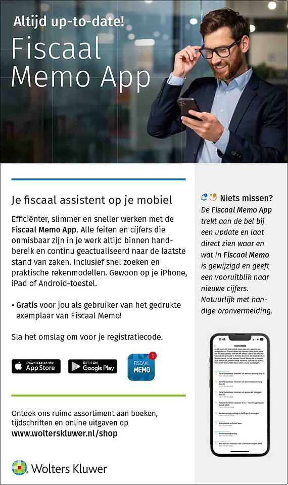 Fiscaal Memo juli 2026