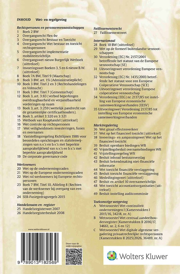 Rechtspersonen 2026/2027