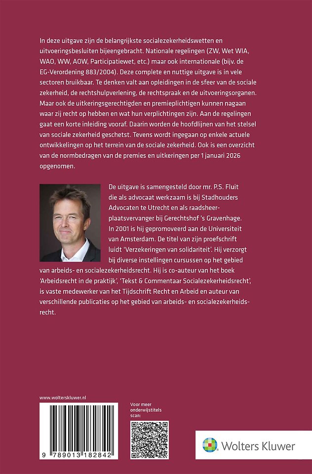Socialezekerheidswetgeving 2026