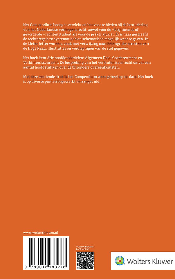 Compendium Nederlands vermogensrecht