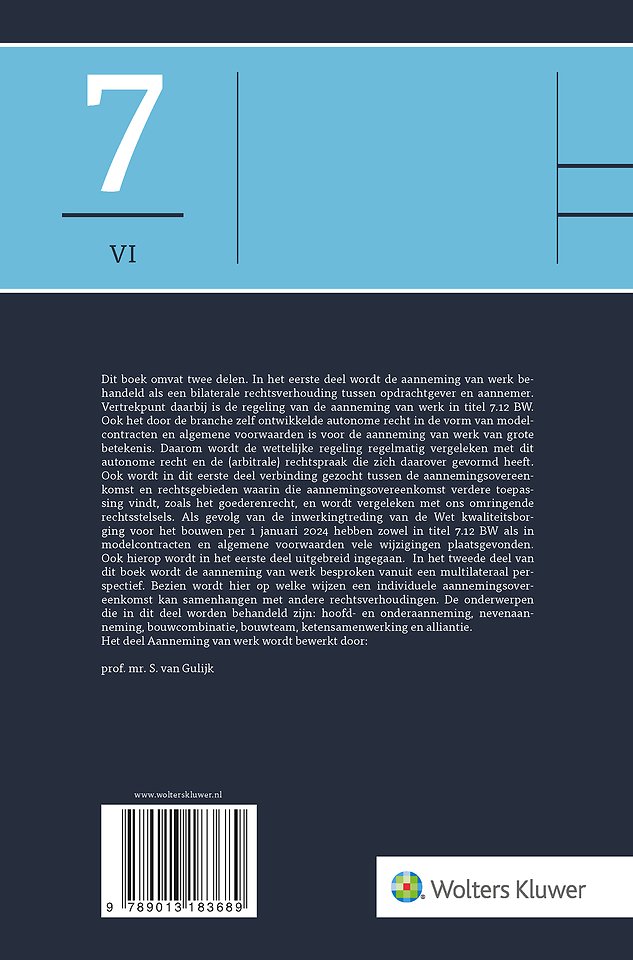 Asser 7-VI Aanneming van werk