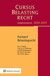 Studenteneditie Cursus Belastingrecht Formeel Belastingrecht 2026-2027