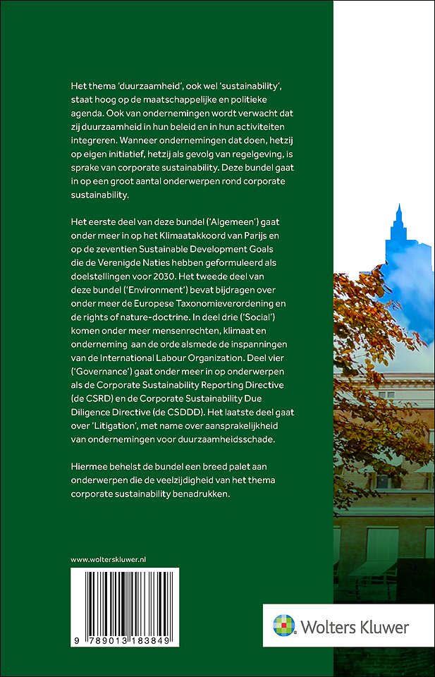 Corporate sustainability