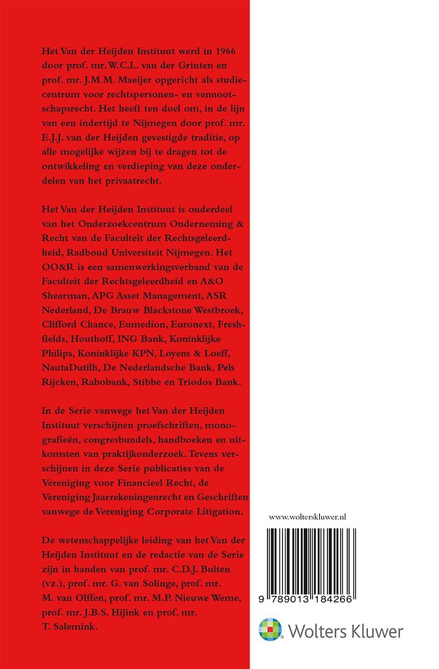 Ondernemingen, recht en maatschappelijk belang