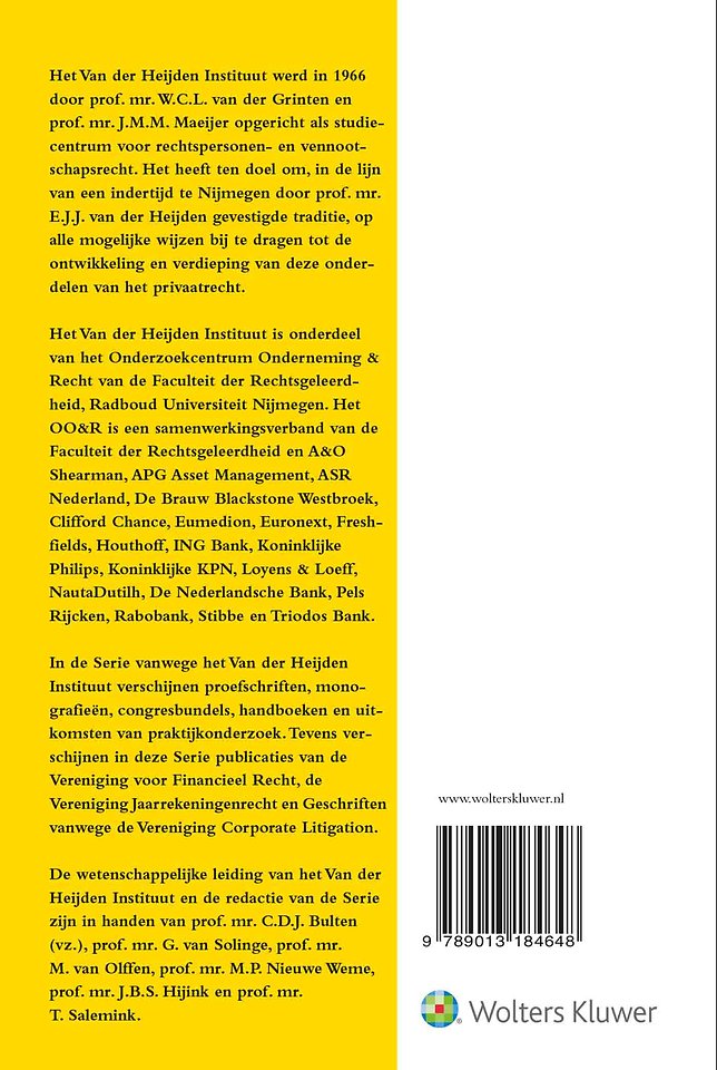 Handboek notarieel ondernemingsrecht