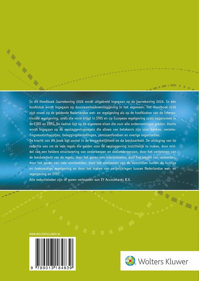 Handboek Jaarrekening 2026