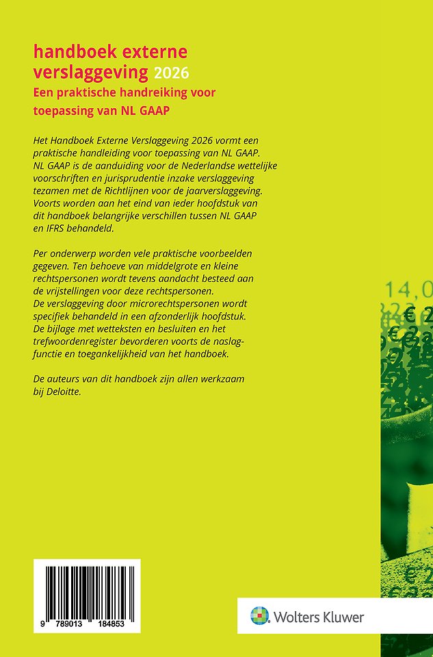Handboek Externe Verslaggeving 2026
