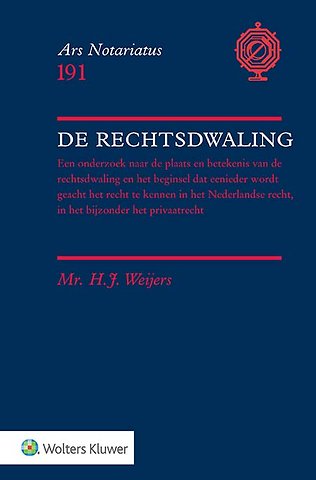 De rechtsdwaling