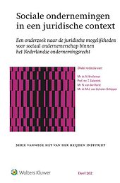 Sociale ondernemingen in een juridische context