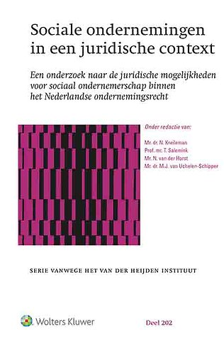 Sociale ondernemingen in een juridische context