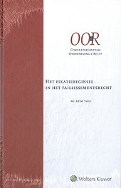 Het fixatiebeginsel in het faillissementsrecht