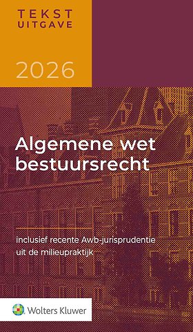 Tekstuitgave Algemene wet bestuursrecht 2026