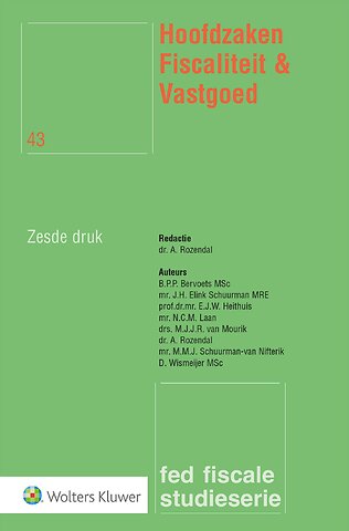 Hoofdzaken Fiscaliteit & Vastgoed
