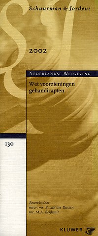 Wet voorzieningen gehandicapten