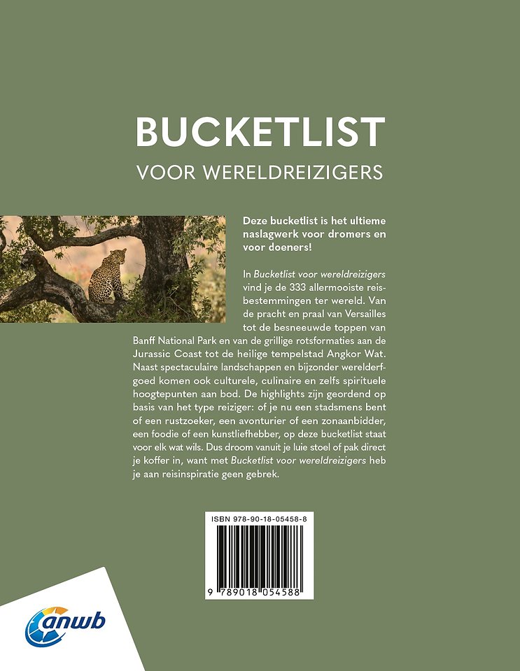 Bucketlist voor wereldreizigers