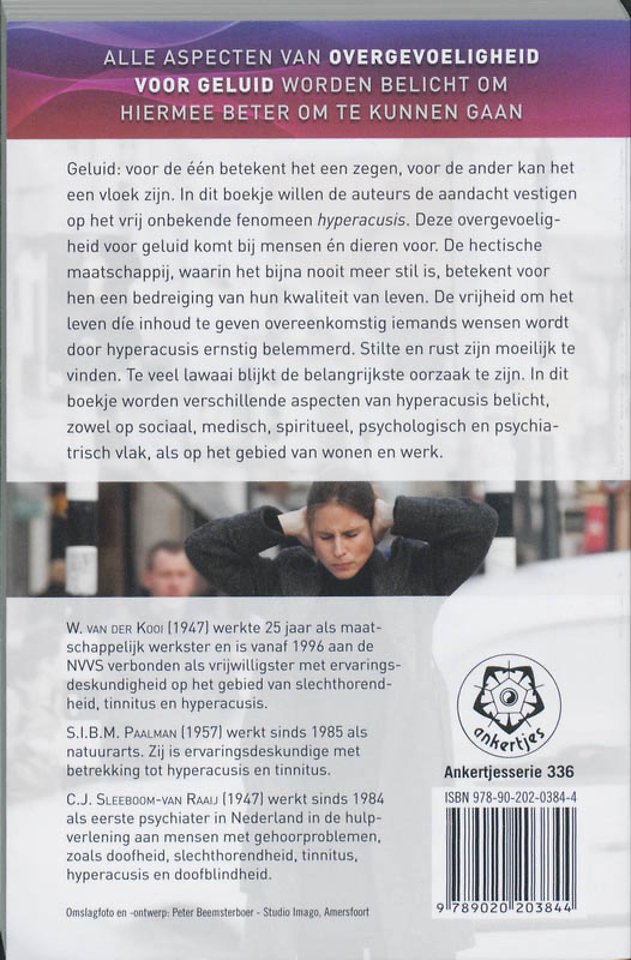 Overgevoelig voor geluid