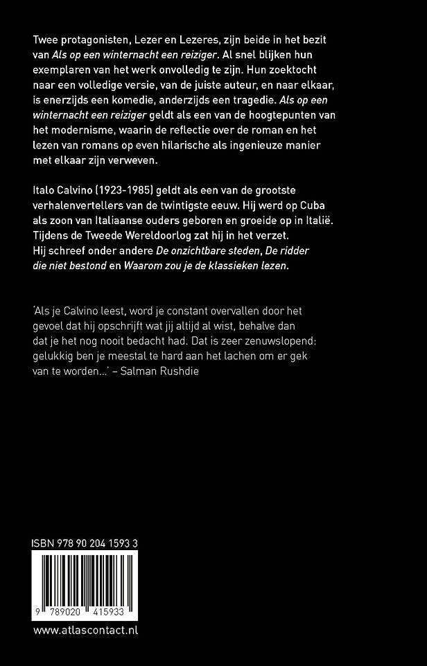 Als op een winternacht een reiziger