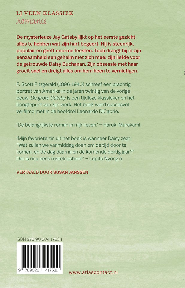 De grote Gatsby
