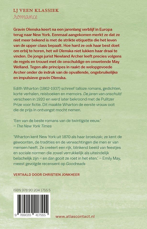 De jaren van onschuld