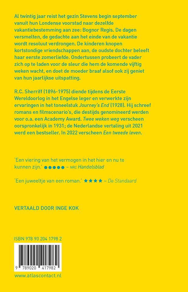Twee weken weg