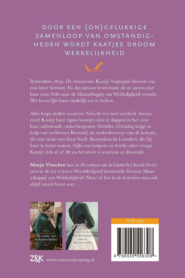 De weduwe van de kolonie