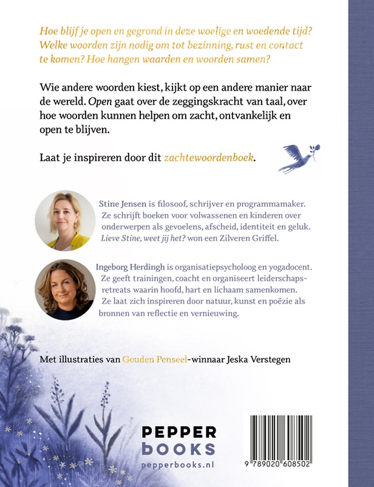 Open . Zachte woorden voor een harde tijd