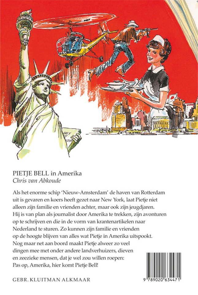 Pietje Bell in Amerika