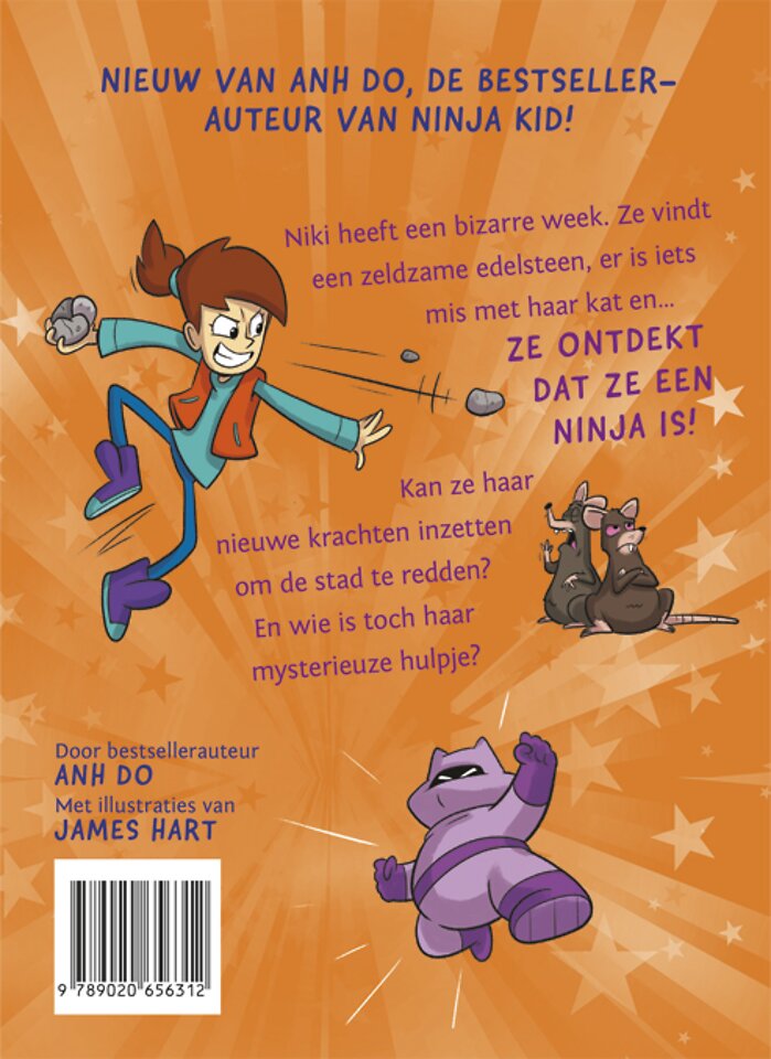 Plots een ninja!