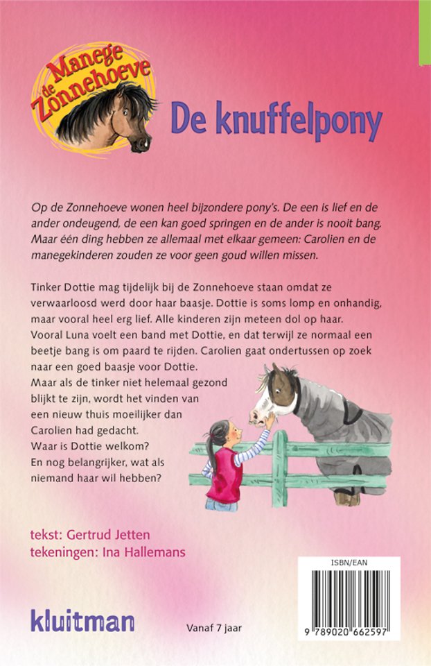De knuffelpony