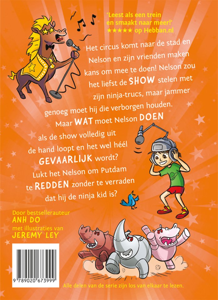 Ninja steelt de show