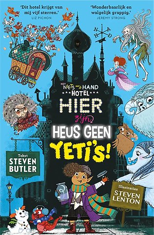 Het niets aan de hotel. Hier zijn heus geen yeti's!