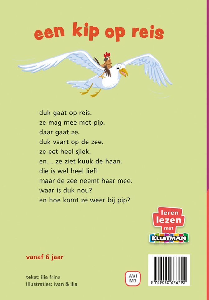 een kip op reis