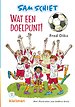 Sam schiet Wat een doelpunt!