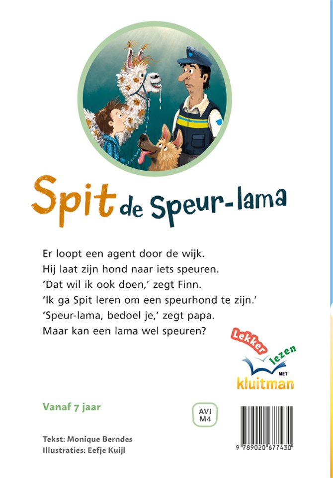Spit de speur-lama