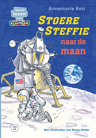 Stoere Steffie naar de maan