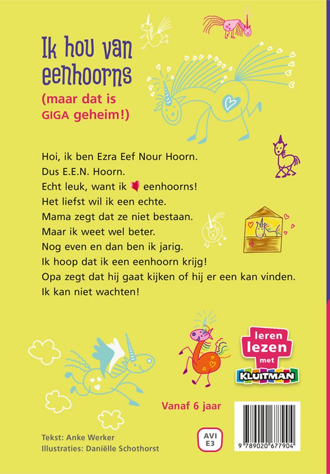 Ik hou van eenhoorns (maar dat is giga geheim)