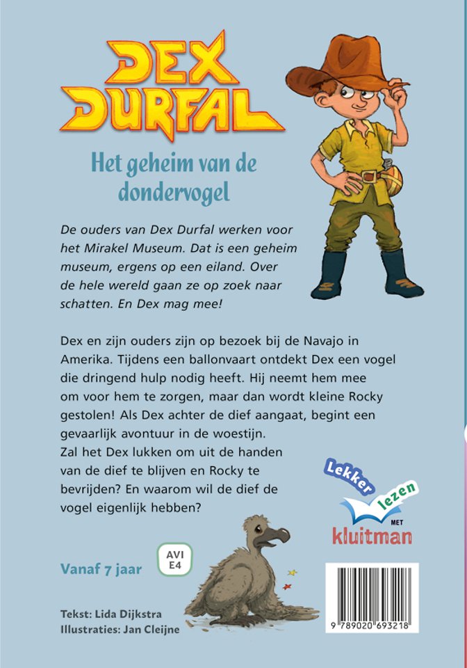 Dex Durfal. Het geheim van de dondervogel
