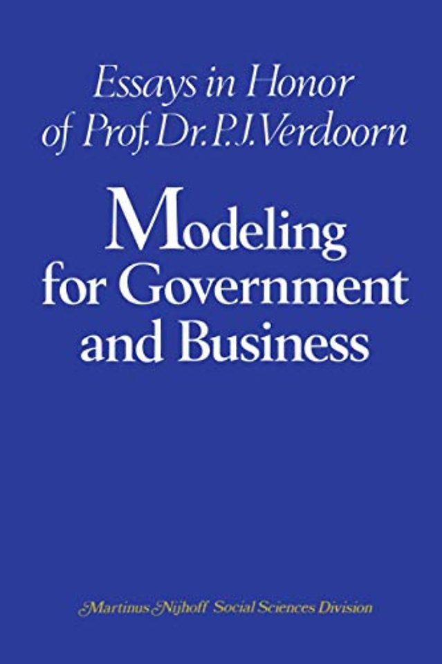 Modeling for Government and Business