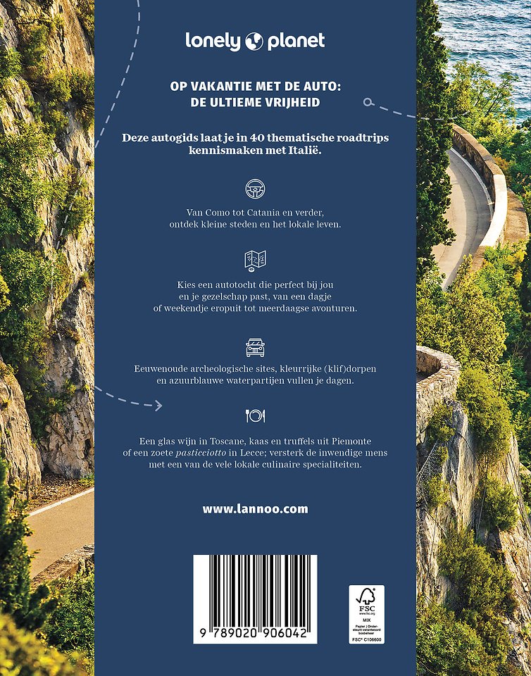 Lonely Planet autogids Italië