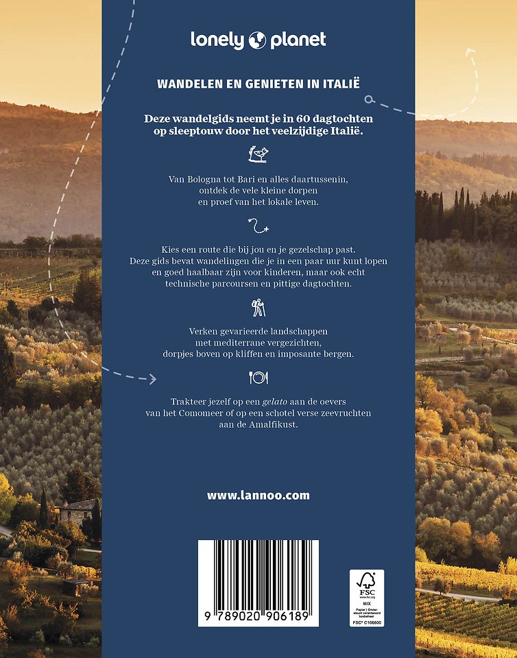 Lonely Planet wandelgids Italië