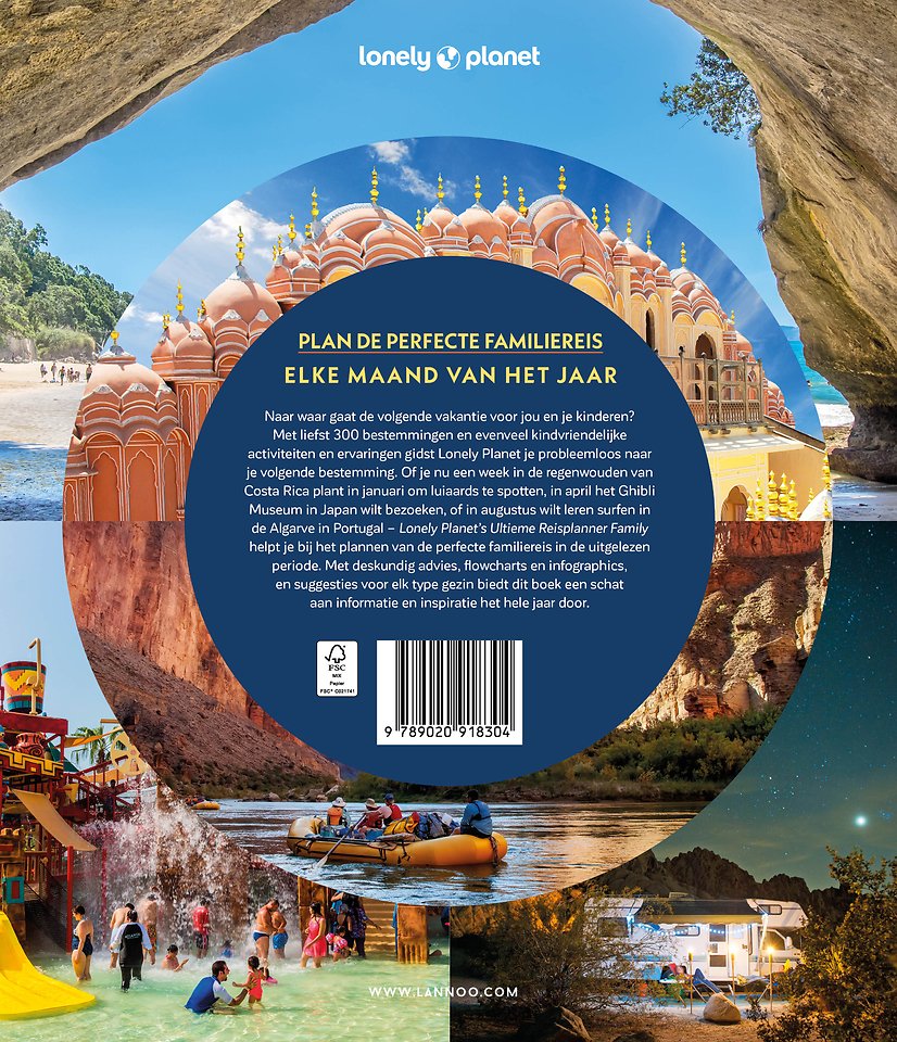 Lonely Planet’s ultieme reisplanner Family