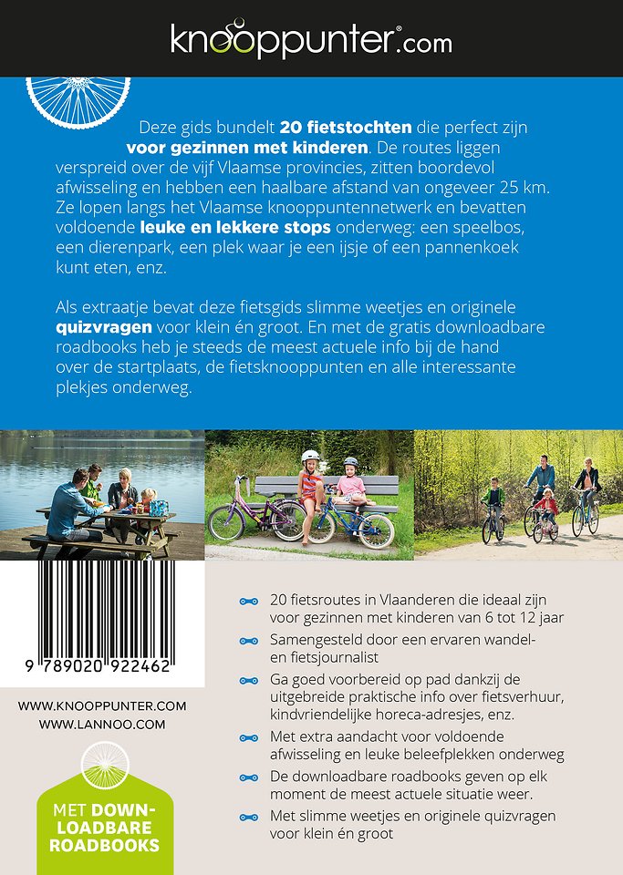 Fietsen met het hele gezin in Vlaanderen