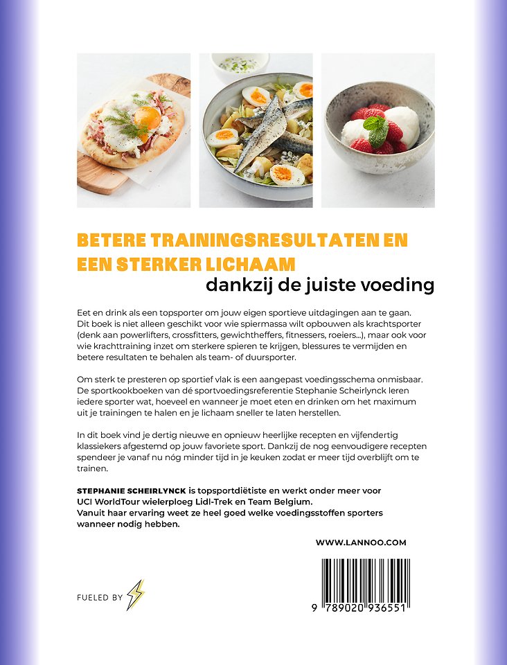 Het sportkookboek voor krachttraining
