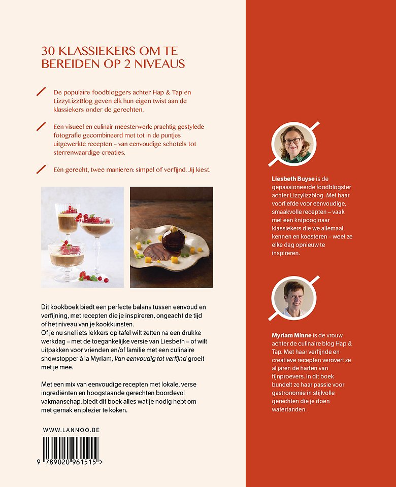 Van eenvoudig tot verfijnd