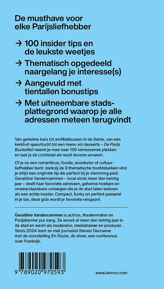 De Parijs Bucketlist