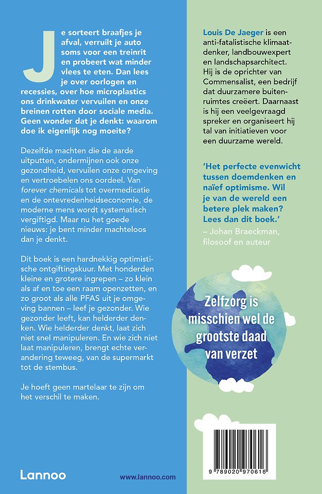 Red eerst jezelf (en dan pas de planeet)