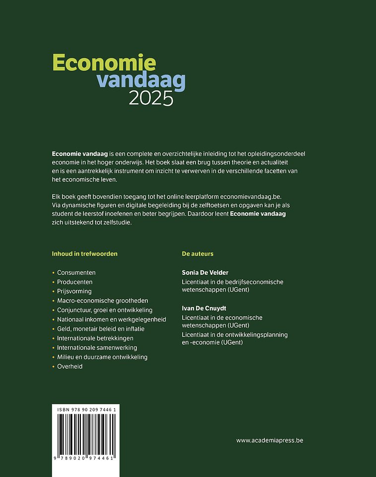 Economie Vandaag 2025