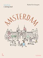 Kleurboek Amsterdam I Coloring Book Amsterdam