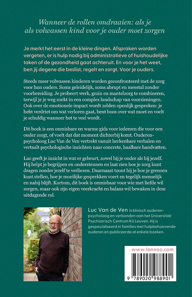 Opeens moet je voor je ouders zorgen